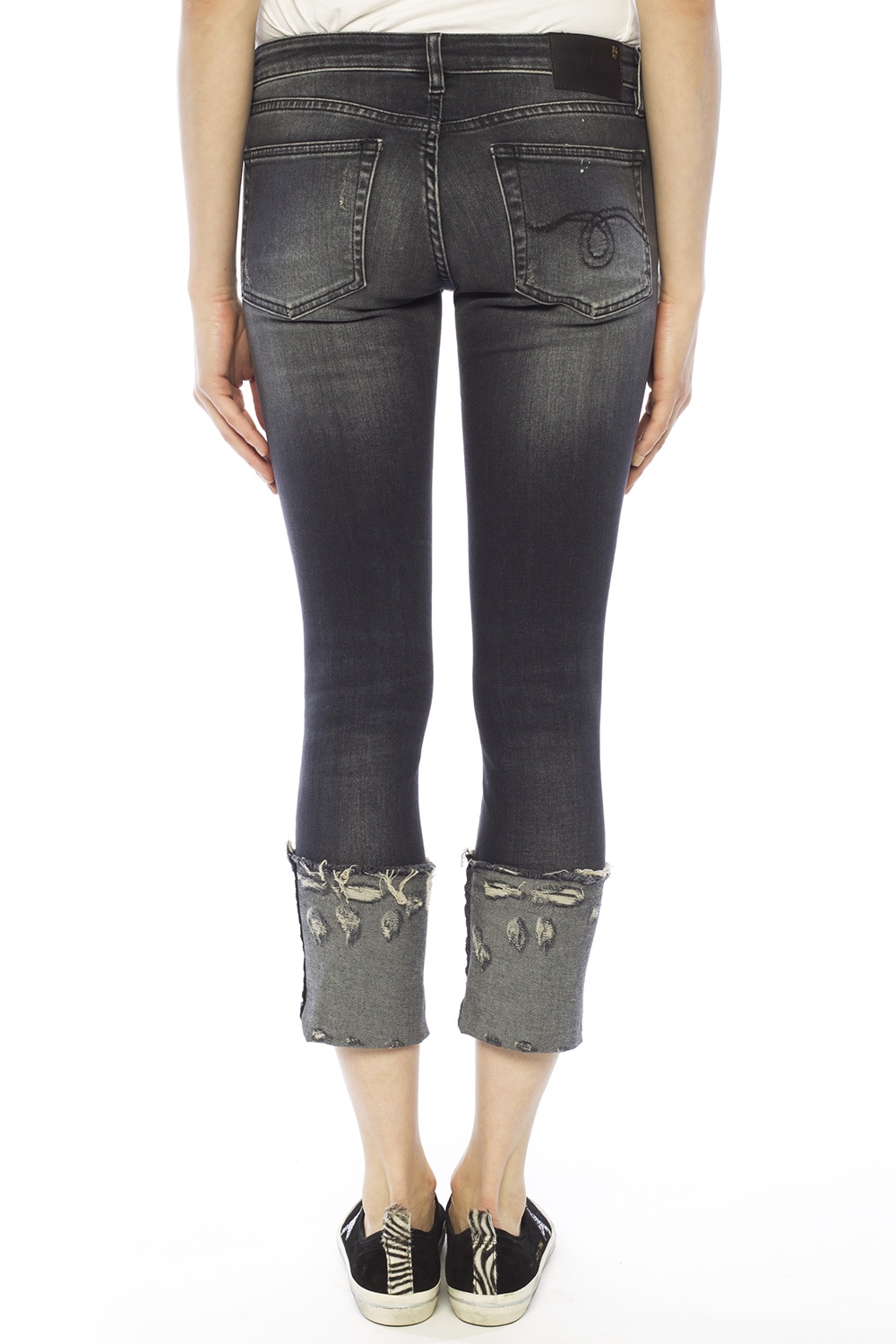 Grey Kate skinny jeans R13 Vitkac GB